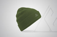 LGK Olive Green Organic Cotton Beanie