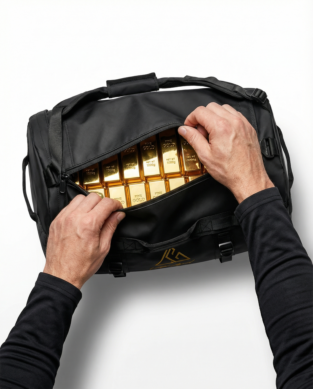 LGK Gold Waterproof 110 litre duffle Bag