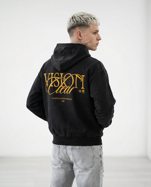 LGK Vision Clear Black Hoodie